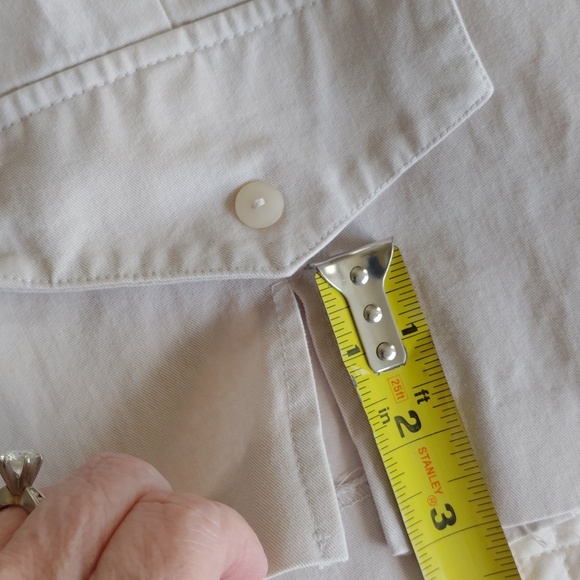 Culture High Waisted Flat Front Crop Pants with Stretch - Picture 10 of 10